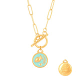 Blue 12 Twelve Constellations Necklace – Jewelry Gift Ideas — 6