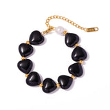 Special Interest Light Luxury Black Agate Love – Jewelry Gift Ideas — 7