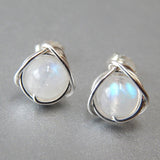 Colorful Imitation Moonstone Earrings Women's Fashion – Stylish Gifts — 3