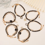 Geometric Cutout Round Diamond Chain Crystal – Jewelry Gift Ideas — 2