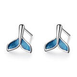 Women's Fashion Blue Mermaid Tail Earrings – Stylish Gifts — 5