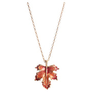 Exaggerated Maple Leaf Enamel Drip Glazed Long – Jewelry Gift Ideas — 7
