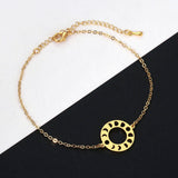 Geometric Mother And Baby Giraffe Bracelet – Jewelry Gift Ideas — 6