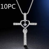 Infinity Love God We Trust Christian Cross – Jewelry Gift Ideas — 9