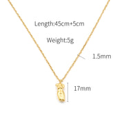 18K Stainless Steel Clavicle Chain Female Portrait – Gifts for Her — 2