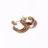 Titanium Steel Vacuum Ring Three-color Stud Trend – Stylish Gifts — 5
