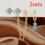 3-piece Set Zircon Birthstone Twelve – Holiday Gift Ideas — 3