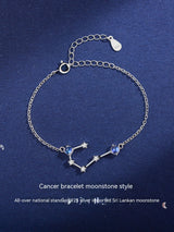 Lucky Twelve Constellation Moonstone Bracelet – Jewelry Gift Ideas — 19