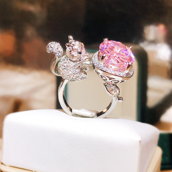 Design Colored Gems Women's Simulation Ring – Gifts for Her — 1