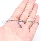 Niche Design Necklace Copper Inlaid Zircon – Jewelry Gift Ideas — 8