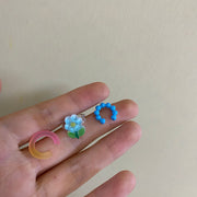 Resin Beaded Three-Pack Color Matching Ear Cuffs – Useful Gifts — 5