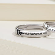 Design English Letter Love Ring At First Sight – Gifts for Couples — 4