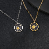Bohemian Retro Pendant Necklace Sun And Moon – Jewelry Gift Ideas — 13