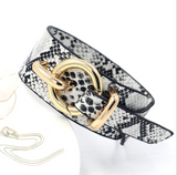 Snake Leather Wrap Bracelet – Jewelry Gift Ideas — 3