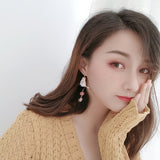 S925 Silver Needle Cat Fan Ukiyo-e Earrings Super – Gifts for Her — 4