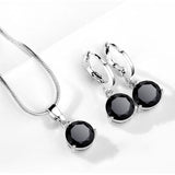 Water Drop Necklace Earring Set – Jewelry Gift Ideas — 8