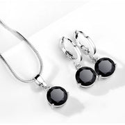 Water Drop Necklace Earring Set – Jewelry Gift Ideas — 8