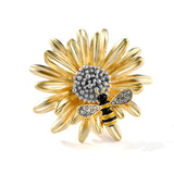 Bee daisy brooch – Jewelry Gift Ideas — 7