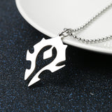 World Of Horde Titanium Steel Necklace – Jewelry Gift Ideas — 4