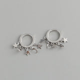 Stars And Moons Earrings S925 Sterling Silver Earrings – Gift Ideas — 6