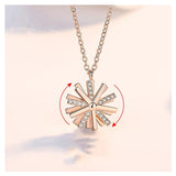 Rotating Smart Pendant Sunflower Windmill – Jewelry Gift Ideas — 2