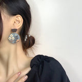 Women's Vintage Statement Geometric Colorful Earrings – Gifts for Her — 3