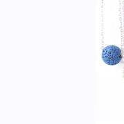 Simple Wild Volcanic Stone Round Bead Necklace – Jewelry Gift Ideas — 9