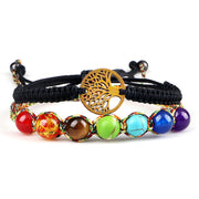 Seven Color Beaded Turquoise Handwoven Bracelet – Jewelry Gift Ideas — 11