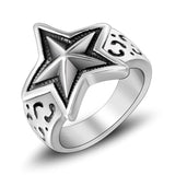 Punk Personality Pentagram Men's Ring – Gifts for Him — 3