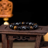 Tiger Eye Stone Bracelet Natural Stone Bracelet – Jewelry Gift Ideas — 20