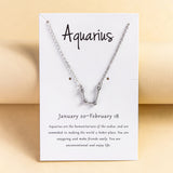 Explosive Diamond Twelve Constellation Necklace – Jewelry Gift Ideas — 19