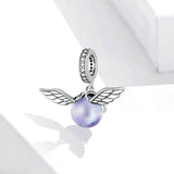 Pendant with Wings Inlaid With Glass Beads – Jewelry Gift Ideas — 3