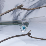 Planet necklace, crystal necklace, female – Jewelry Gift Ideas — 2
