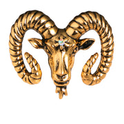 Retro Domineering Goat Head Brooch Men's Suit – Jewelry Gift Ideas — 5