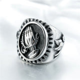 Peace Dove Titanium Steel Ring – Meaningful Gifts — 4