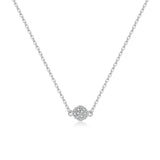 S925 Sterling Silver Round Small Exquisite – Jewelry Gift Ideas — 7