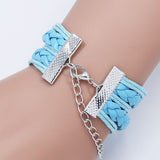 Multi-layered gemstone wolf bracelet – Jewelry Gift Ideas — 7