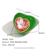 Niche Ring Stainless Steel 18K Gold Plating Cut Surface – Useful Gifts — 4