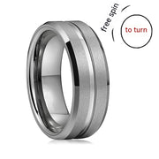 Fashion Personalized Bilateral Frosted Ring – Stylish Gifts — 13