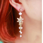 Ear Clips Without Pierced Female Earrings Long – Gifts for Her — 1