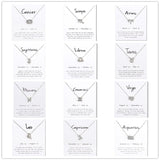 Twelve Constellation Necklace Pendant Female – Jewelry Gift Ideas — 17