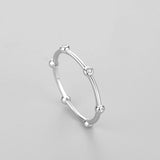 S925 Sterling Silver Simple Ring Female Japanese – Gifts for Her — 5