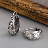 Vintage Carved Pattern Earrings Fashion Ladies' – Stylish Gifts — 2