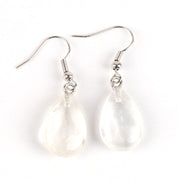 Creative Drop-shaped Gem Crystal Rough Stone Earrings – Gift Ideas — 6