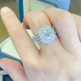 2 Karat D Color Moissanite Ring – Gift Ideas — 7