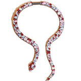 Diamond Animal Snake Necklace Ornament – Jewelry Gift Ideas — 5