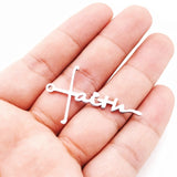Stainless Steel Necklace Faith Necklace Faith – Jewelry Gift Ideas — 6