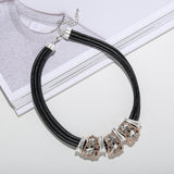 Irregular alloy diamond pendant – Jewelry Gift Ideas — 5