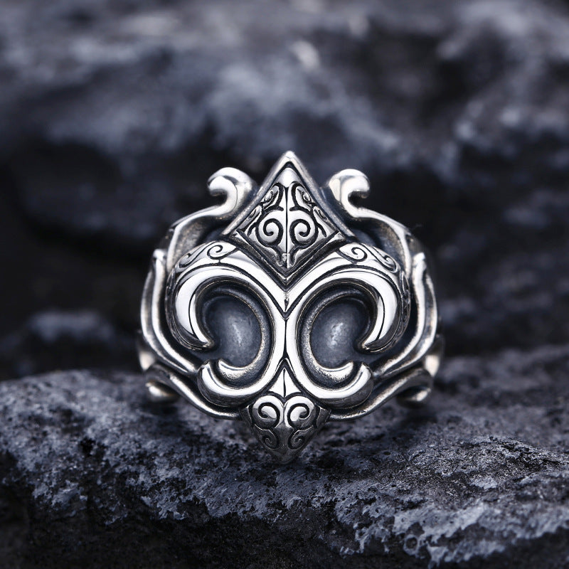Fashion Personality Boat Anchor Ring Men – Stylish Gifts — 1