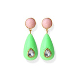 High-grade 925 Color Water Drop Silver Stud Earrings – Birthday Gifts — 3